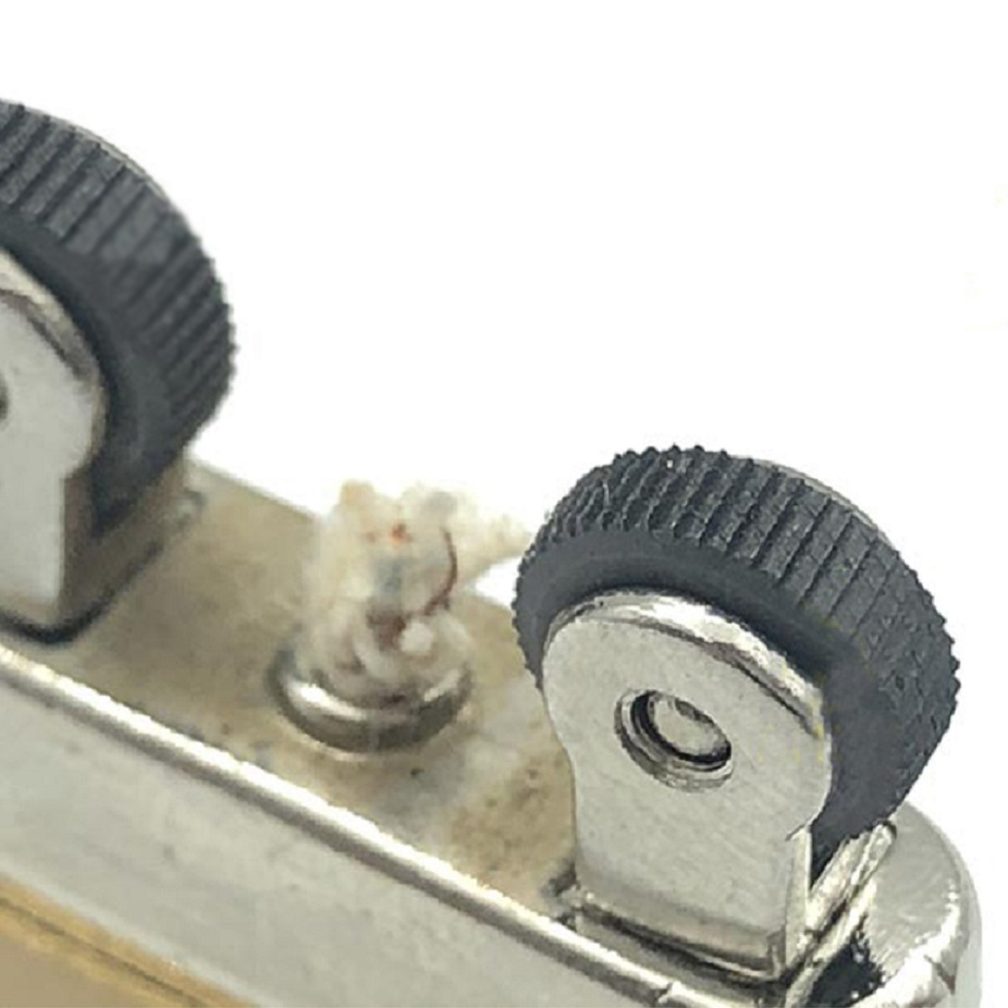 فندک بنزینی دلفین طرح 2 طرف چخماق مدل HY-601 - Image 2