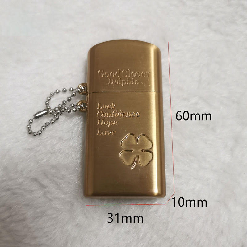فندک بنزینی دلفین طرح 2 طرف چخماق مدل HY-601 - Image 10