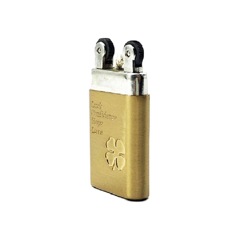 فندک بنزینی دلفین طرح 2 طرف چخماق مدل HY-601 - Image 4