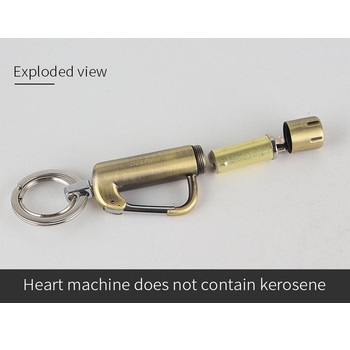 فندک بنزینی دلفین مدل جاکلیدی طرح key chain کد HY670 - Image 8