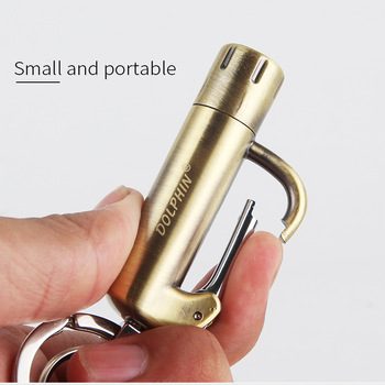 فندک بنزینی دلفین مدل جاکلیدی طرح key chain کد HY670 - Image 7
