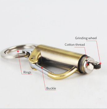 فندک بنزینی دلفین مدل جاکلیدی طرح key chain کد HY670 - Image 6